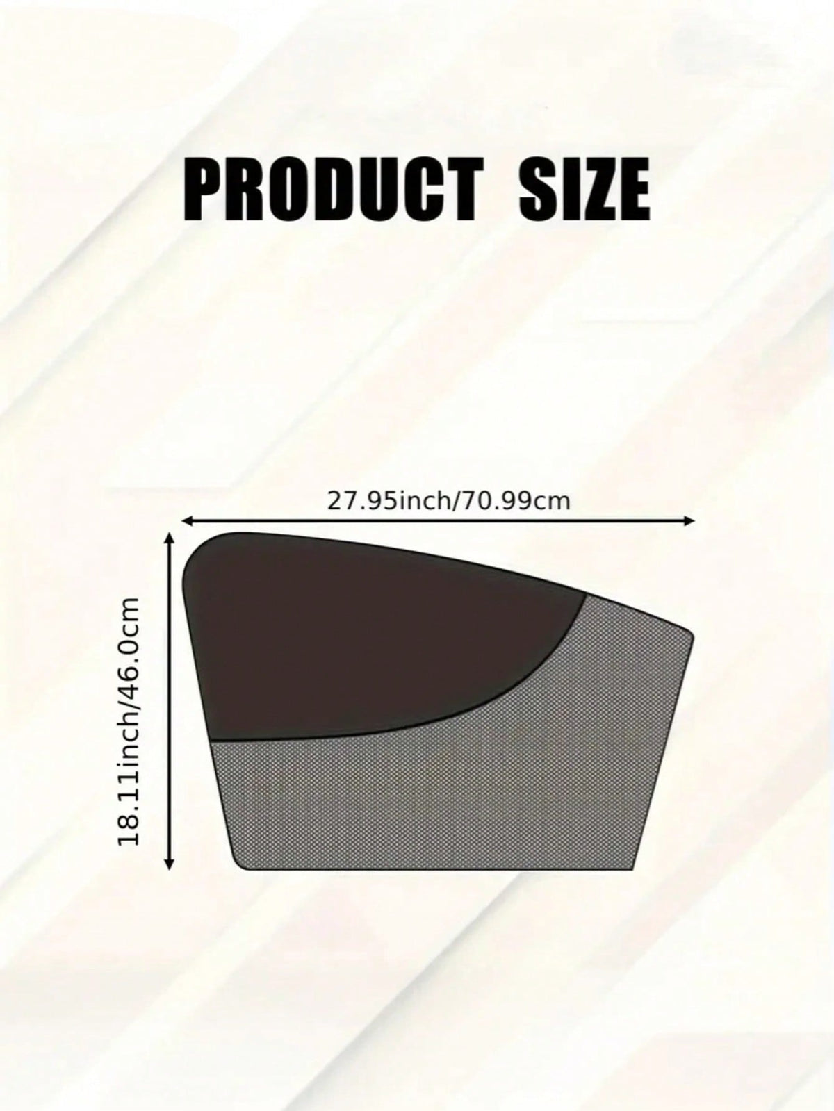 1pc Magnetic Car Side Window Sunshade- Universal Privacy Curtain, Provides UV Protection And Heat Insulation- Easy To Install Car Sun Visor, Suitable For Babies, Kids And Pets- Keeps The Car Interi