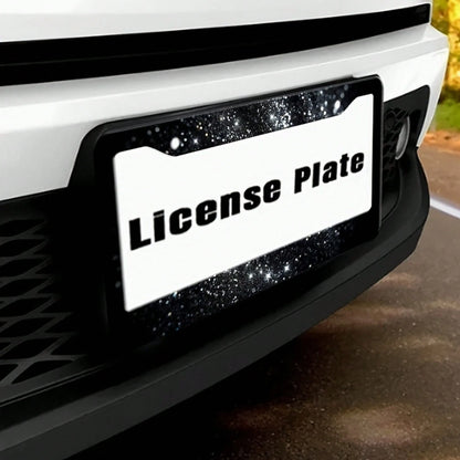 1pc Metal Car License Plate Frame, Waterproof And Easy To Clean, Suitable For American And Canadian Cars, Holiday Gift, Unisex, Dimensions: 31cm*16cm (12.2* 6.67inch )