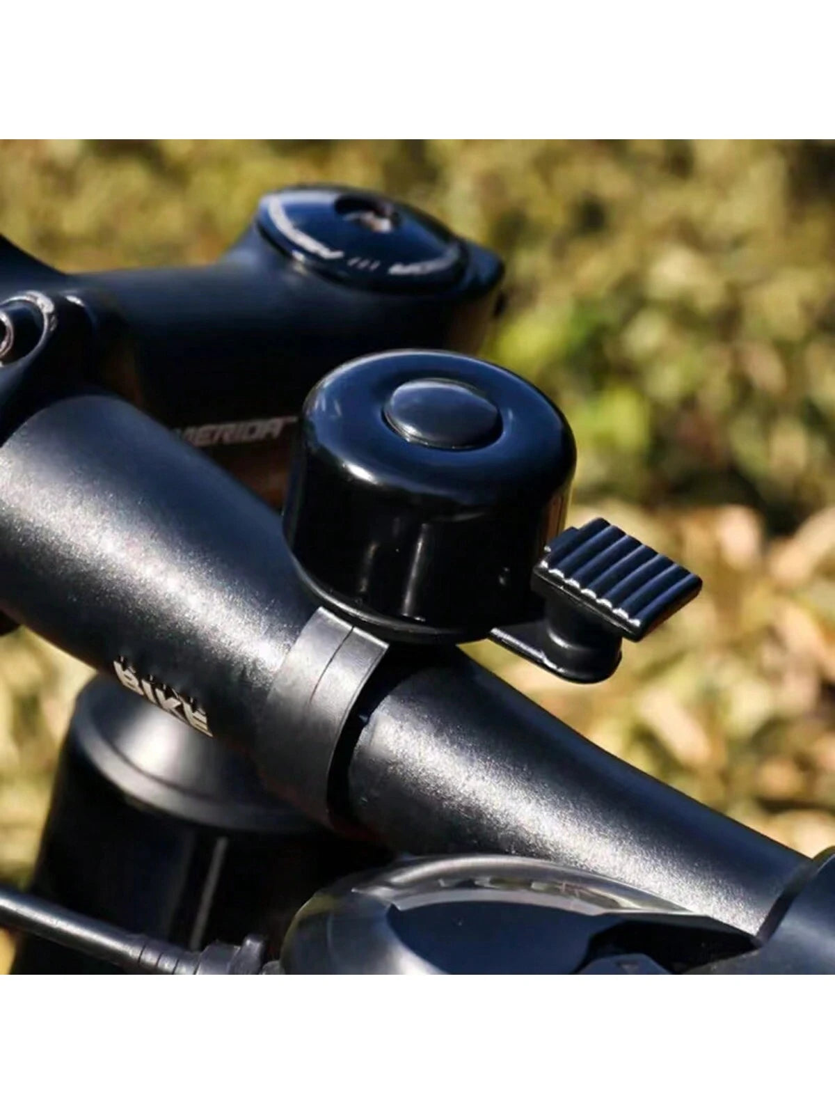 1pc Mini Bicycle Bell, Clear & Loud Sound, Spring-Loaded Ringing, Mountain Bike Bell Horn, Cycling Accessory, Colorful Bell