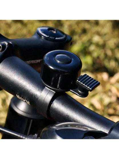 1pc Mini Bicycle Bell, Clear & Loud Sound, Spring-Loaded Ringing, Mountain Bike Bell Horn, Cycling Accessory, Colorful Bell