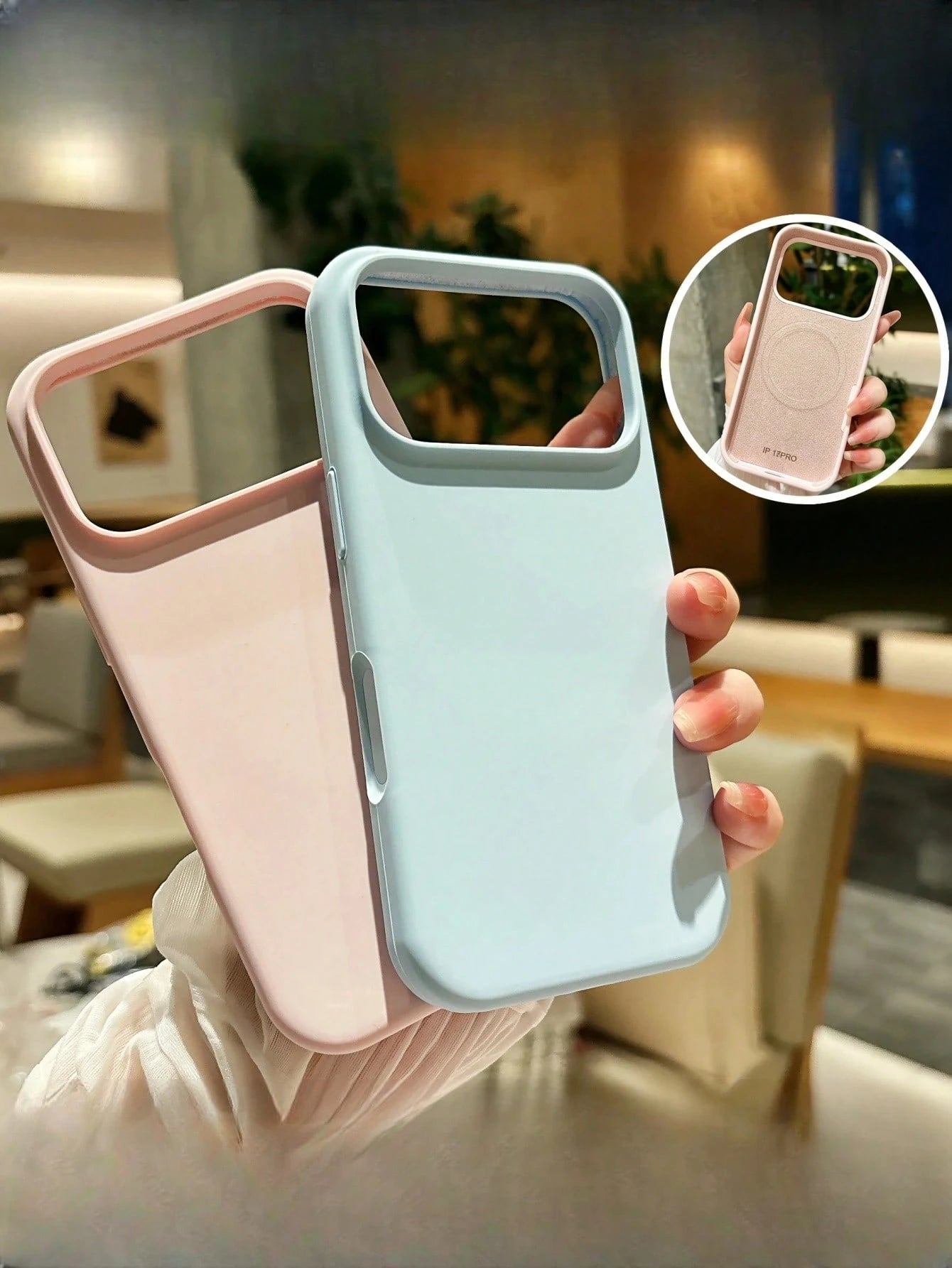 1pc Minimalist Light Yellow Magnetic Liquid Silicone Protective Case Compatible With 16 15 Pro Max Plus With Velvet Camera Protection Spring Pastel Mom Gift Mother's Day