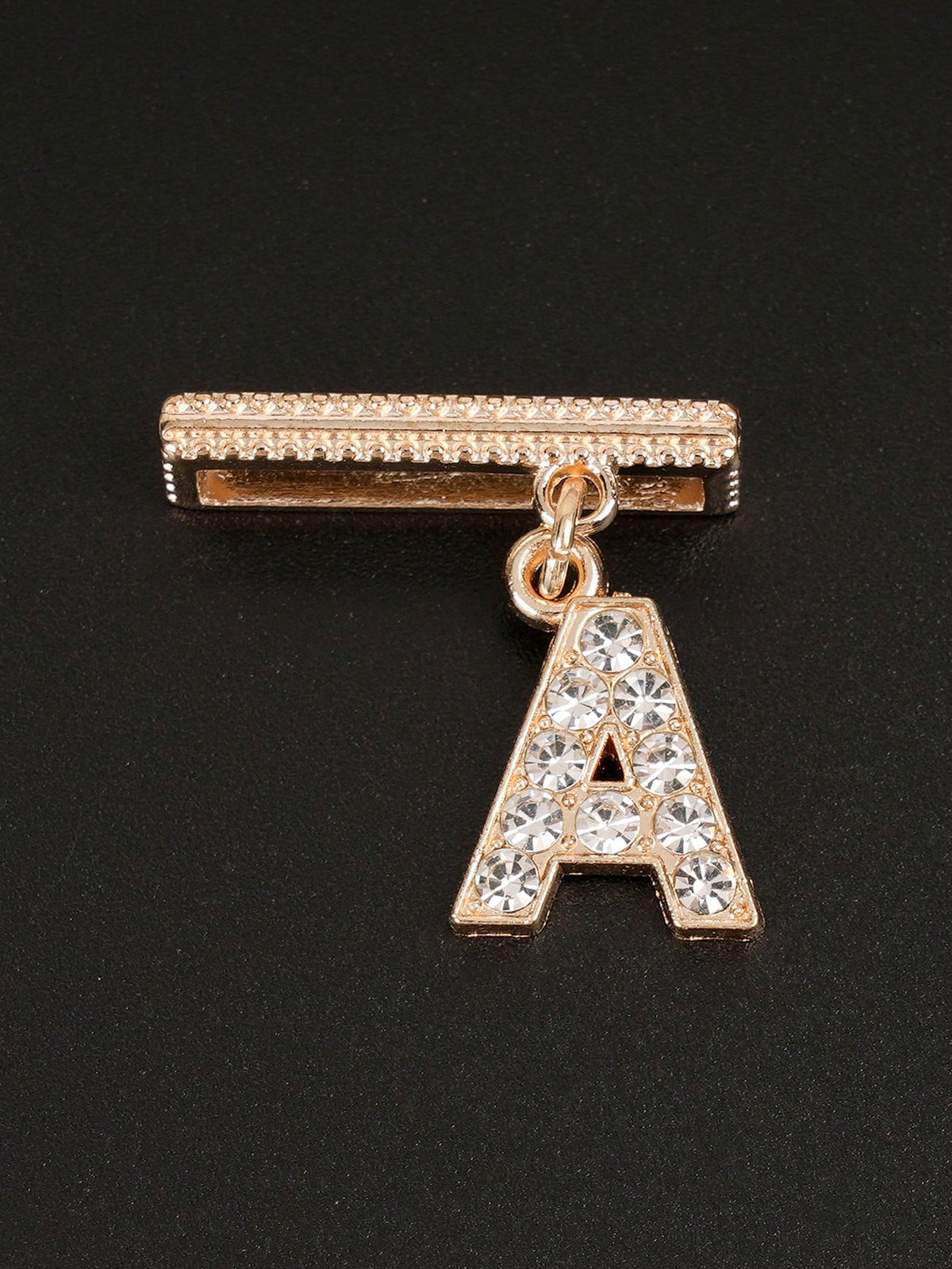 1pc New Fashion Rhinestones 26 Letters Watch Band Charm Decoration,For Apple Watch Band Alphabet Accessories Charms Decor,Perfect Birthday Gift