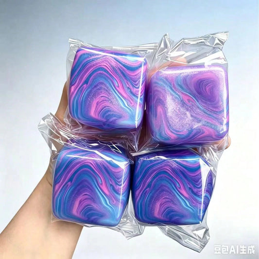 1pc New Textured Ice Cube Toy- Perfect Gift- Birthday Gift- Holiday Gift- Christmas Gift