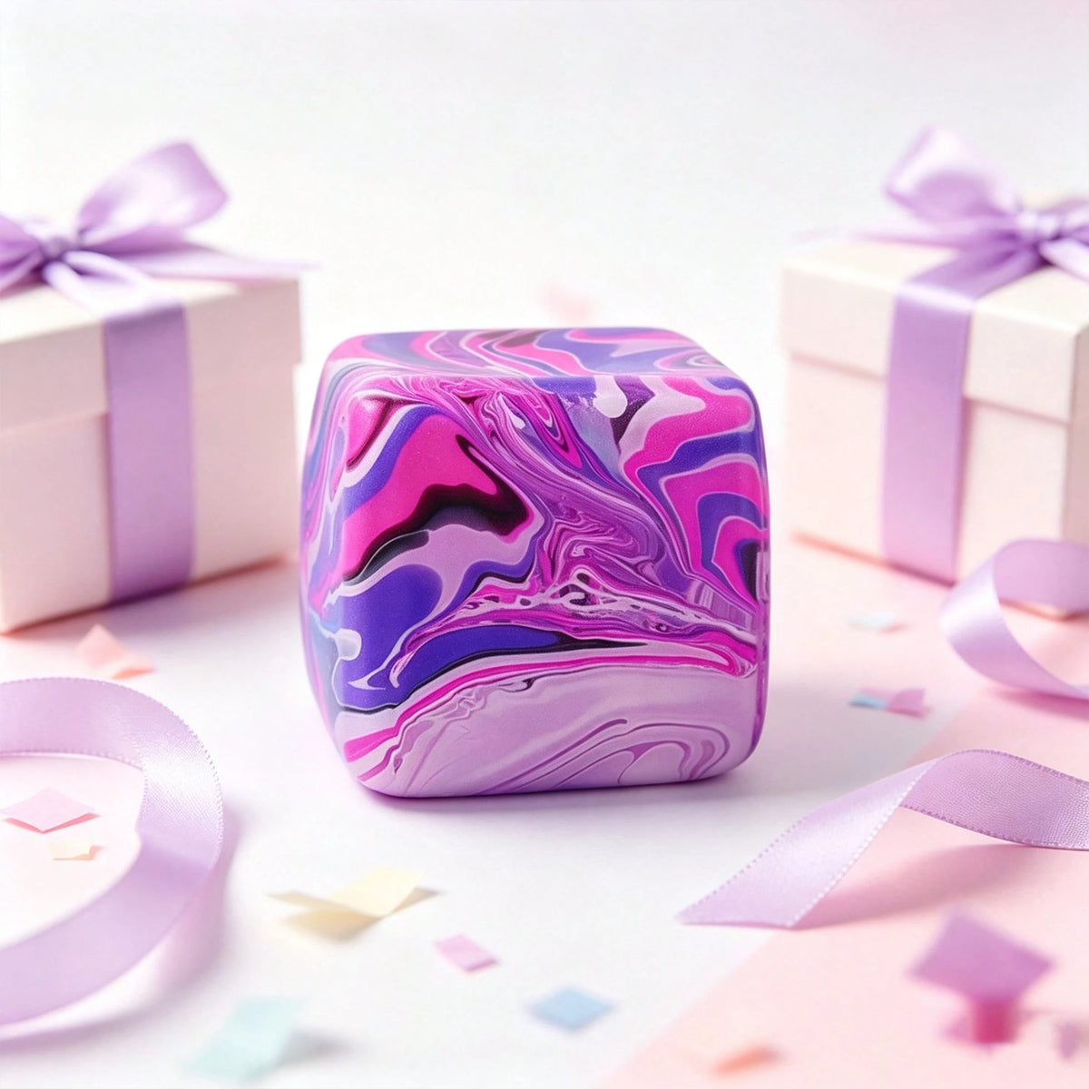 1pc New Textured Ice Cube Toy- Perfect Gift- Birthday Gift- Holiday Gift- Christmas Gift