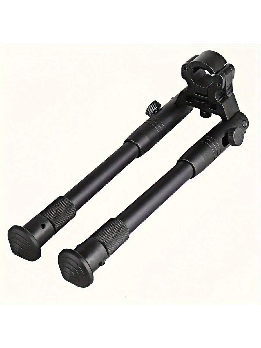 1pc Outdoor Hunting Accessory 6-Inch Round Metal Tactical Adjustable Extendable Support Stand