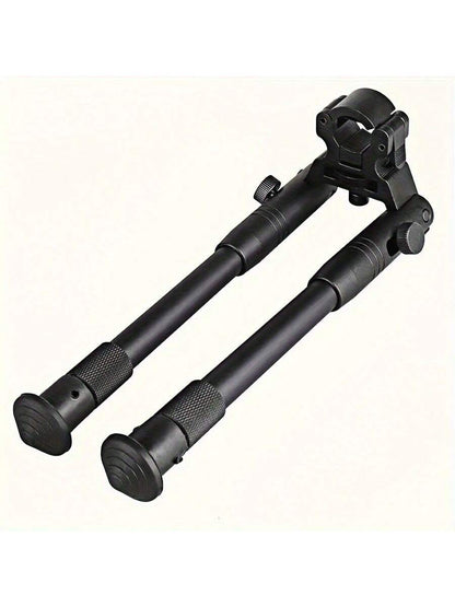 1pc Outdoor Hunting Accessory 6-Inch Round Metal Tactical Adjustable Extendable Support Stand