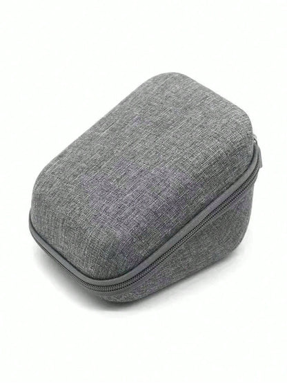 1pc Portable Blood Pressure Monitor Case With Hand Strap- Protective Hard Shell Storage Bag For Home Use, Fit For Cuff And Digital Machine Organizer Organization
