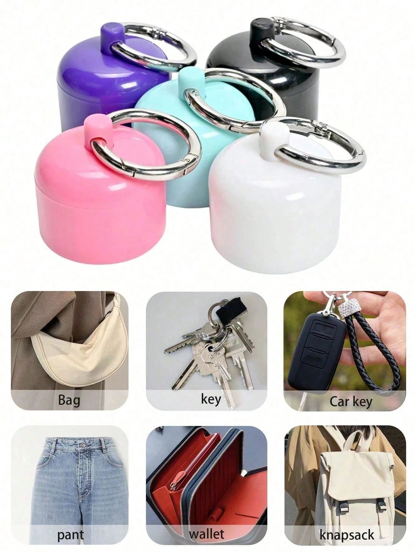 1pc Portable Jewelry Storage Box, Small Necklace, Bracelet, Ring Storage Box, Keychain Container, Travel Jewelry Box, Women's Travel Ring Storage Keychain, Earrings, Rings, Small Round Metal Ring Box