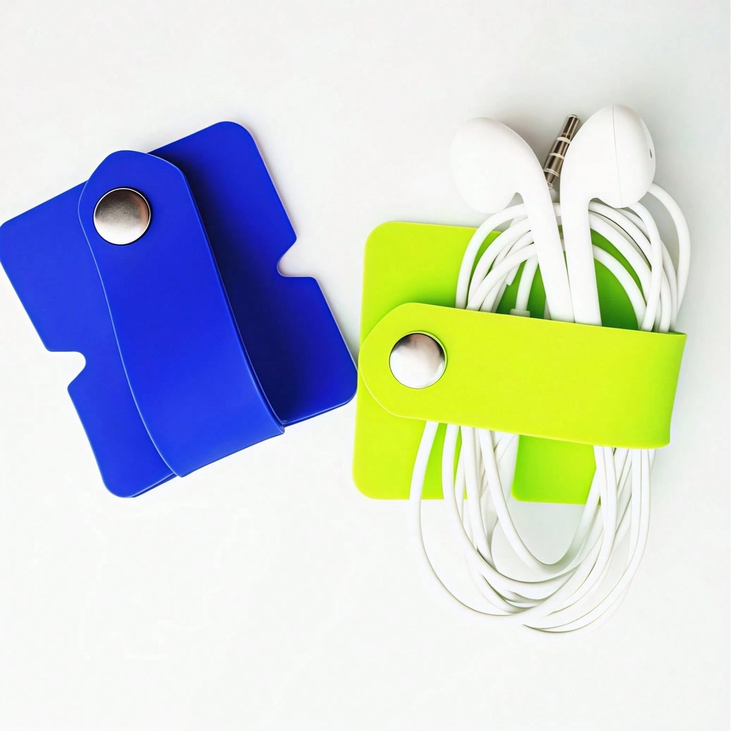 1pc Silicone Cable Organizer Earphone Wire Storage Cable Clip Cable Management
