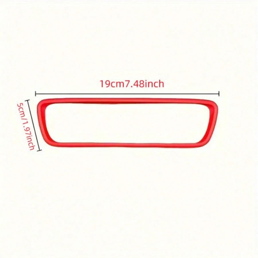 1pc Silicone Car Rearview Mirror Protective Film- Adds Beautiful Scenery To Your Car Interior