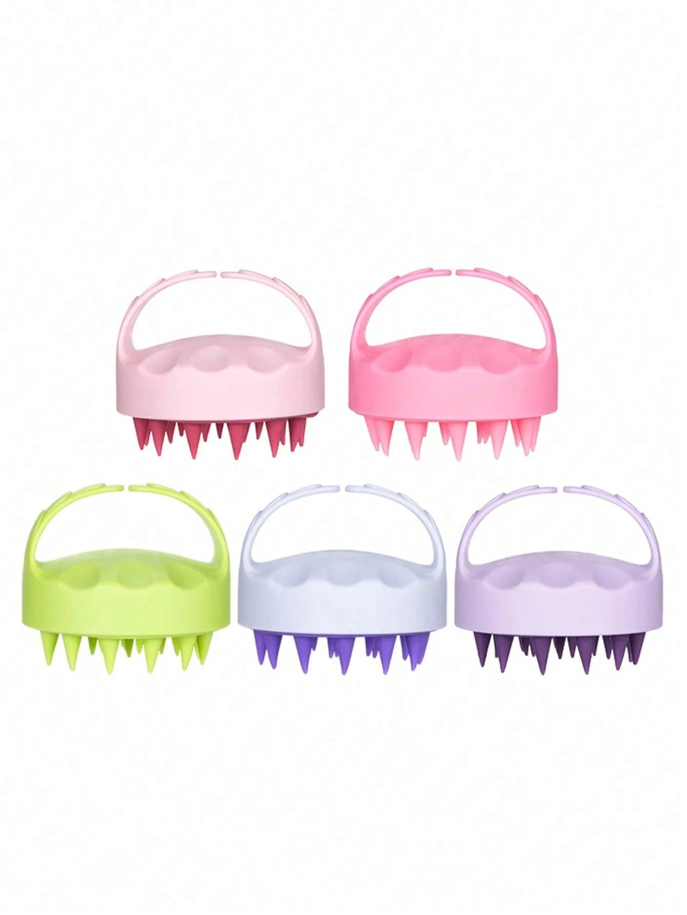 1pc Silicone Scalp Massage Shampoo Brush, Scalp Cleansing Brush, Exfoliating Scalp Massager, Hair Care Scalp Massage Brush, Bathroom Accessories- Back To School Shampoo Brush, Ergonomic Scalp Cleansi