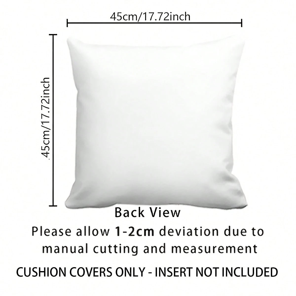 1pc Slogan Graphic Cushion Cover Without Filler, Modern Fabric Decorative Throw Pillow Case For Living Room And Bedroom