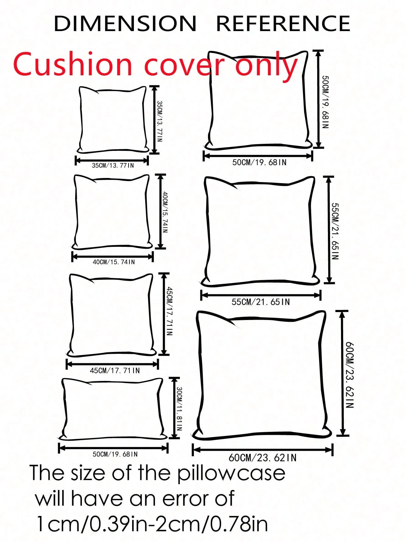 1pc Solid Color Throw Pillow Cover (Pillow Insert Not Included), Fabric Cushion Cover, Suitable For Living Room Sofa