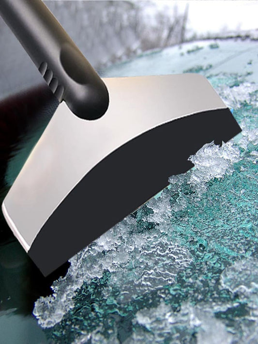 1pc Stainless Steel Car Snow Removal Shovel, Car Cleaner,Ice Scraper,Car Accessories