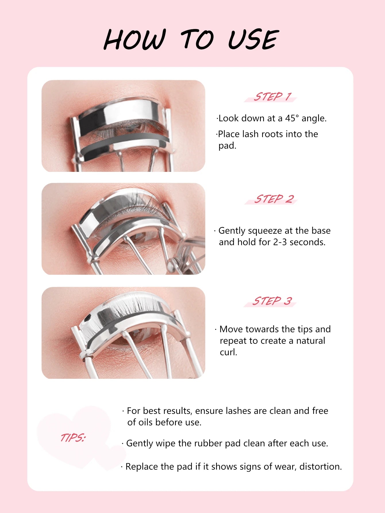 1pc Stainless Steel Eyelash Curler With Transparent Glitter Handle, Professional Beauty Makeup Tool For Natural Curly Eyelash Curling, Easy-To-Use & Non-Damaging,Makeup,Cheap,Room Decor,Vanity,Travel