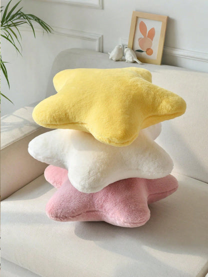 1pc Star Pillow, Bed Sofa Decor Star Pillow, Star Pillow Plush Floor Mat, Suitable For Room Decoration, Soft Cute Comfortable Sofa Bedroom Cushion, Bedroom Decor Room Decor Outdoor Pillow, Fall Thanks