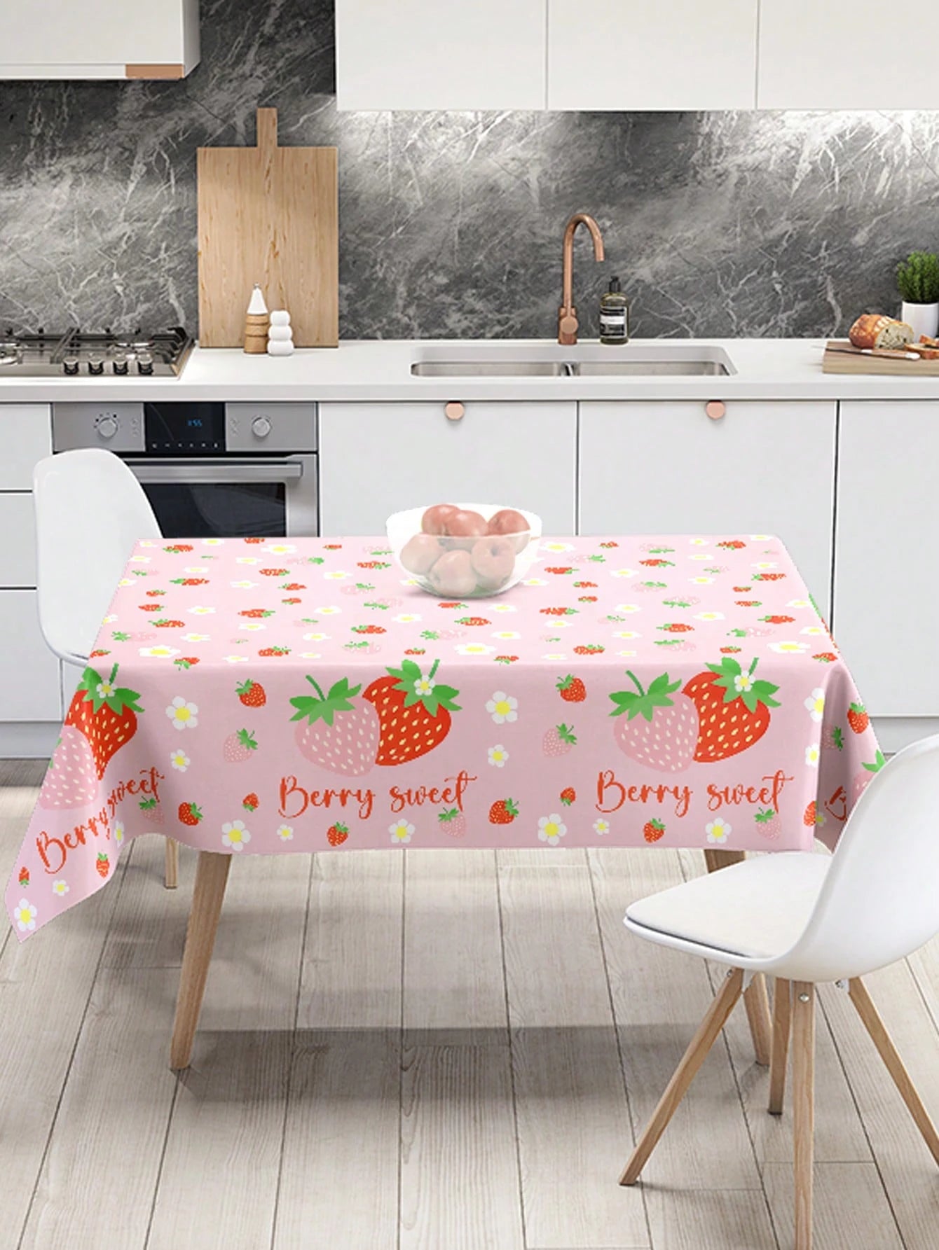 1pc Strawberry Baby Shower Party Tablecloth,Berry Sweet Theme Birthday Party Table Decor,Gender Reveal Decor,Disposable PE Table Cover,Baby Shower Party Supplies,1st Birthday Party Decor,Baby Shower P