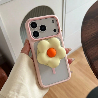 1PC Strong Magnetic Phone Holder, Powerful Flower-Shaped Liquid Silicone Magnetic Phone Stand With Matte Finish