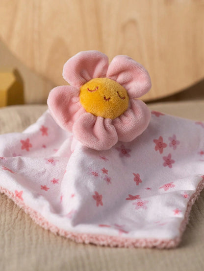 1pc Stuffed Baby Security Blanket Soft Plush Loveys For Babies Cute Cartoon Character Snuggle Blanket For Newborn Infants Toddlers Soothing Comfort Toy For Baby Shower Gift