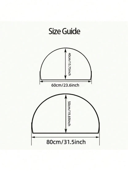 1pc Super Absorbent Non-Slip Bathroom Mat, Quick Dry Diatomite Design For Shower Bathtub Laundry Room Entryway Toilet Floor Mat
