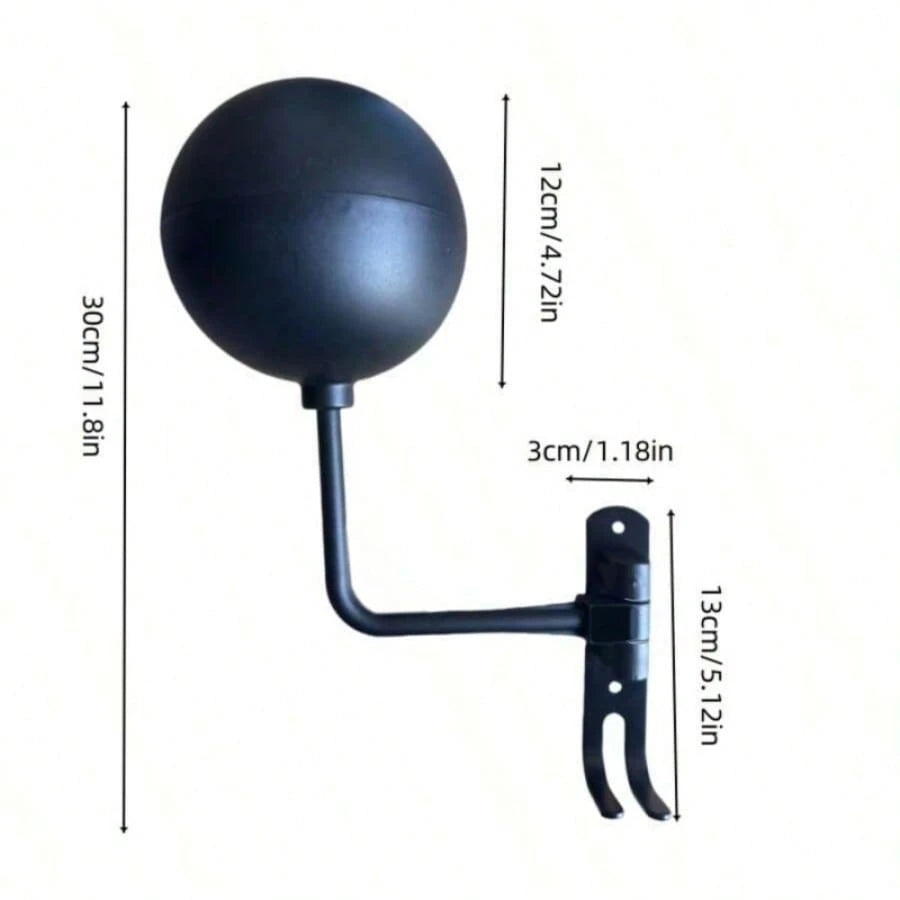 1pc Swivel Helmet Holder, Motorcycle/Bicycle Enthusiasts "Helmet Storage + Display" Dual-Use Essential! Designed For Motorcycle And Bicycle Riders, With "180-Degree Rotation + Wall-Mounted Installatio