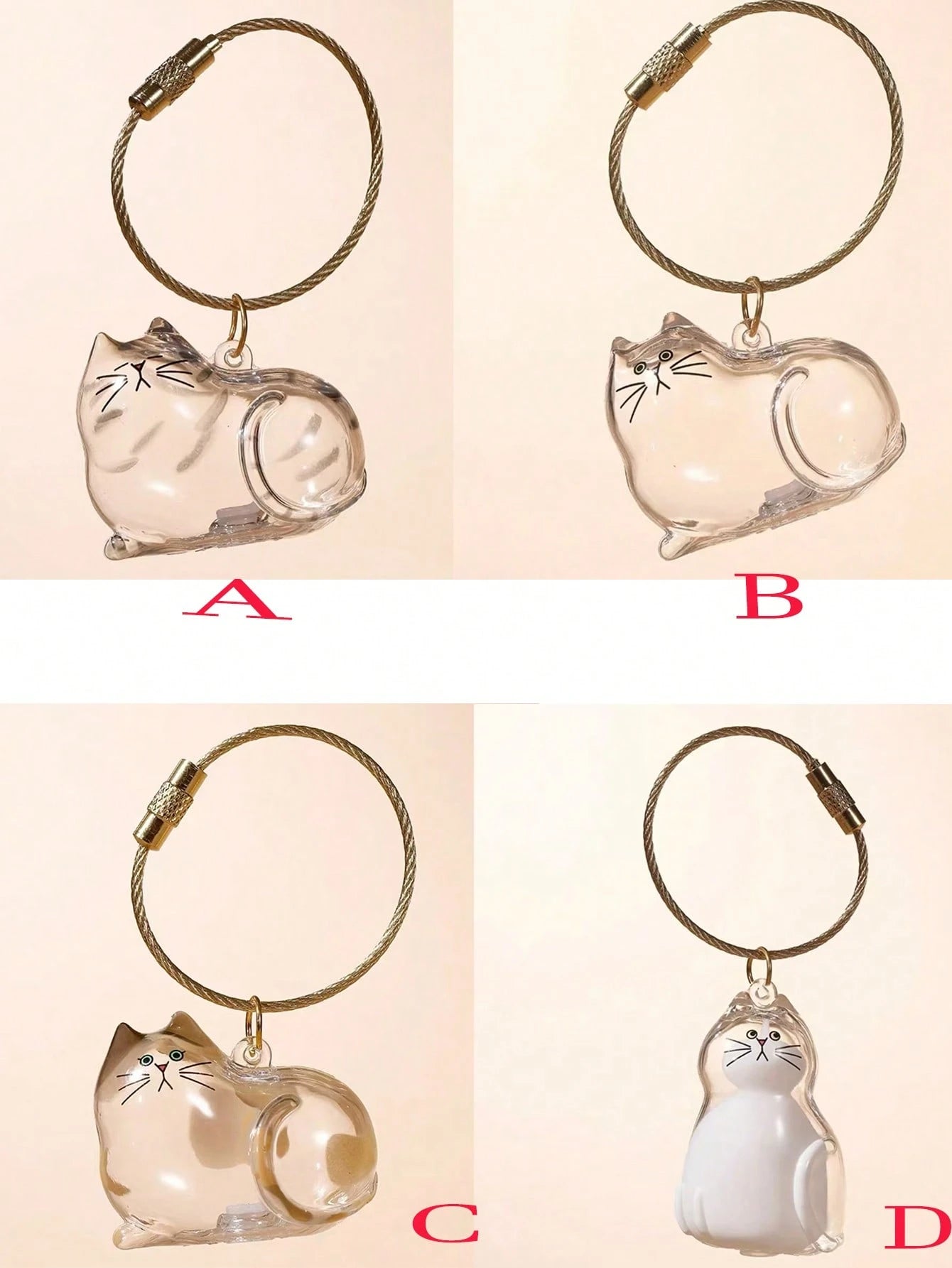 1pc Transparent Pet Hair Storage Box, Cute Animal Hair Capsule Hanging Decor, Dust-Proof Memorabilia Gift Box. (Note: Colors And Styles May Vary Slightly By Batch, But All Are Very Beautiful)