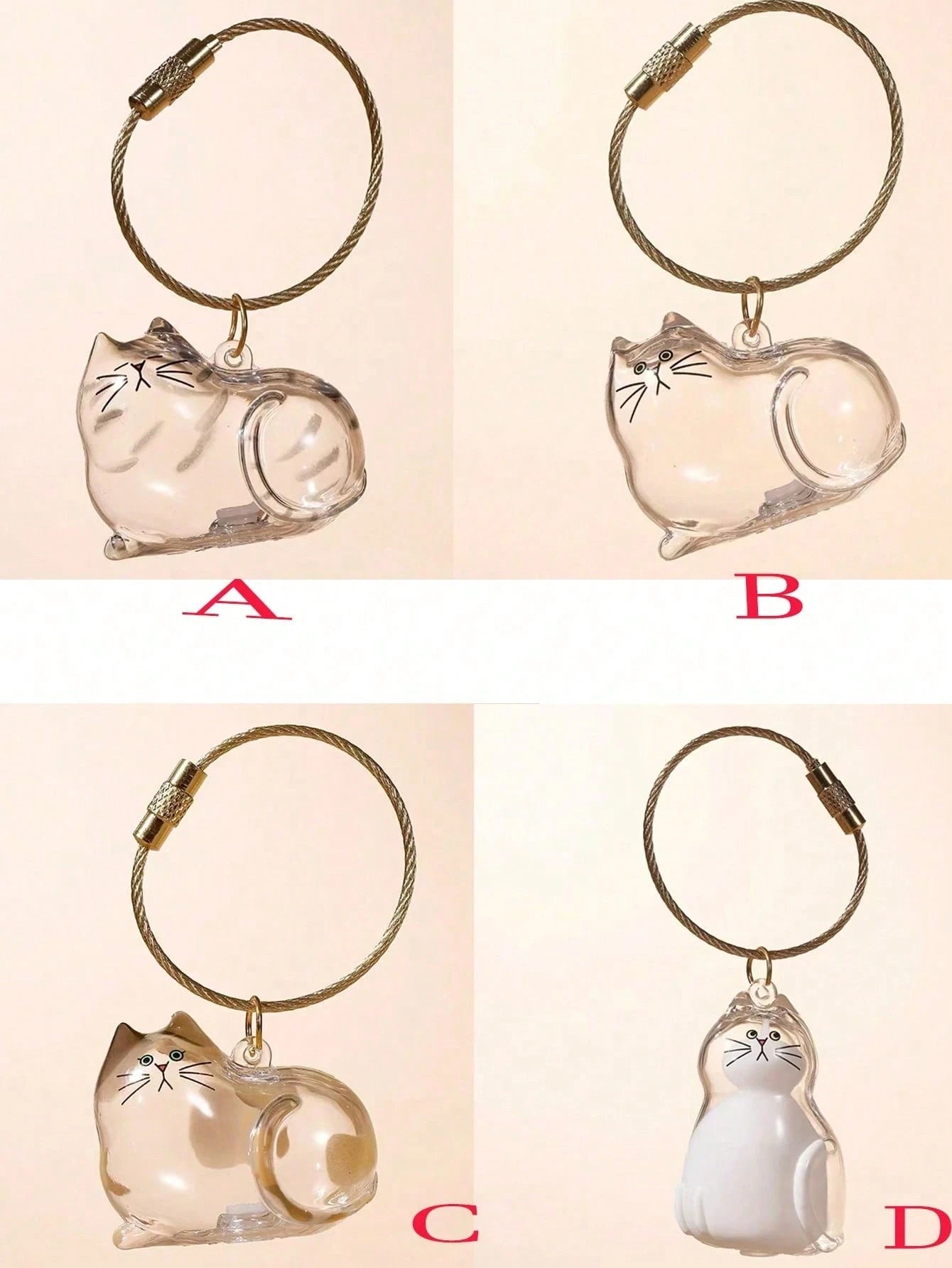 1pc Transparent Pet Hair Storage Box, Cute Animal Hair Capsule Hanging Decor, Dust-Proof Memorabilia Gift Box. (Note: Colors And Styles May Vary Slightly By Batch, But All Are Very Beautiful)