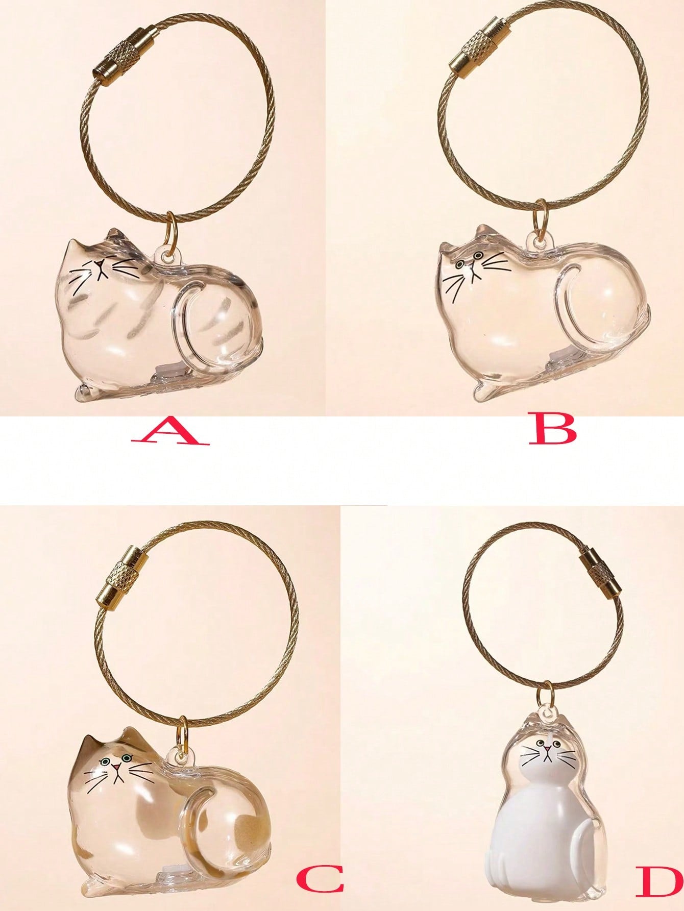 1pc Transparent Pet Hair Storage Box, Cute Animal Hair Capsule Hanging Decor, Dust-Proof Memorabilia Gift Box. (Note: Colors And Styles May Vary Slightly By Batch, But All Are Very Beautiful)