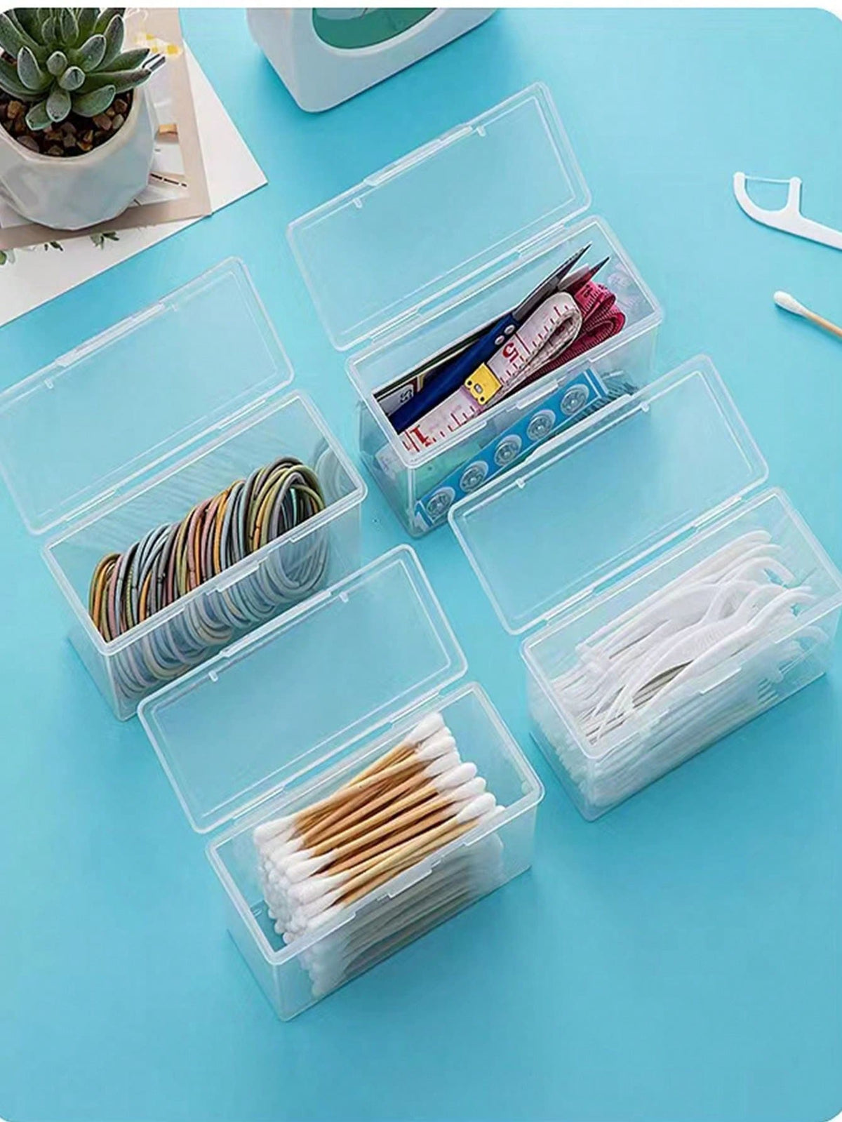 1pc Transparent Playing Card Box, Storage Box Fits 2 Decks Of Cards (Cards Not Included), Christmas, Halloween, Thanksgiving Gift