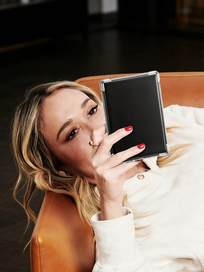 1pc Transparent Protective Case For Kindle, Anti-Drop, Full Coverage Transparent Protective Case, Silicone Soft Shell, Suitable For Kindle Paperwhite 11th Gen (2021)/ Kindle Paperwhite 12th Gen (2024