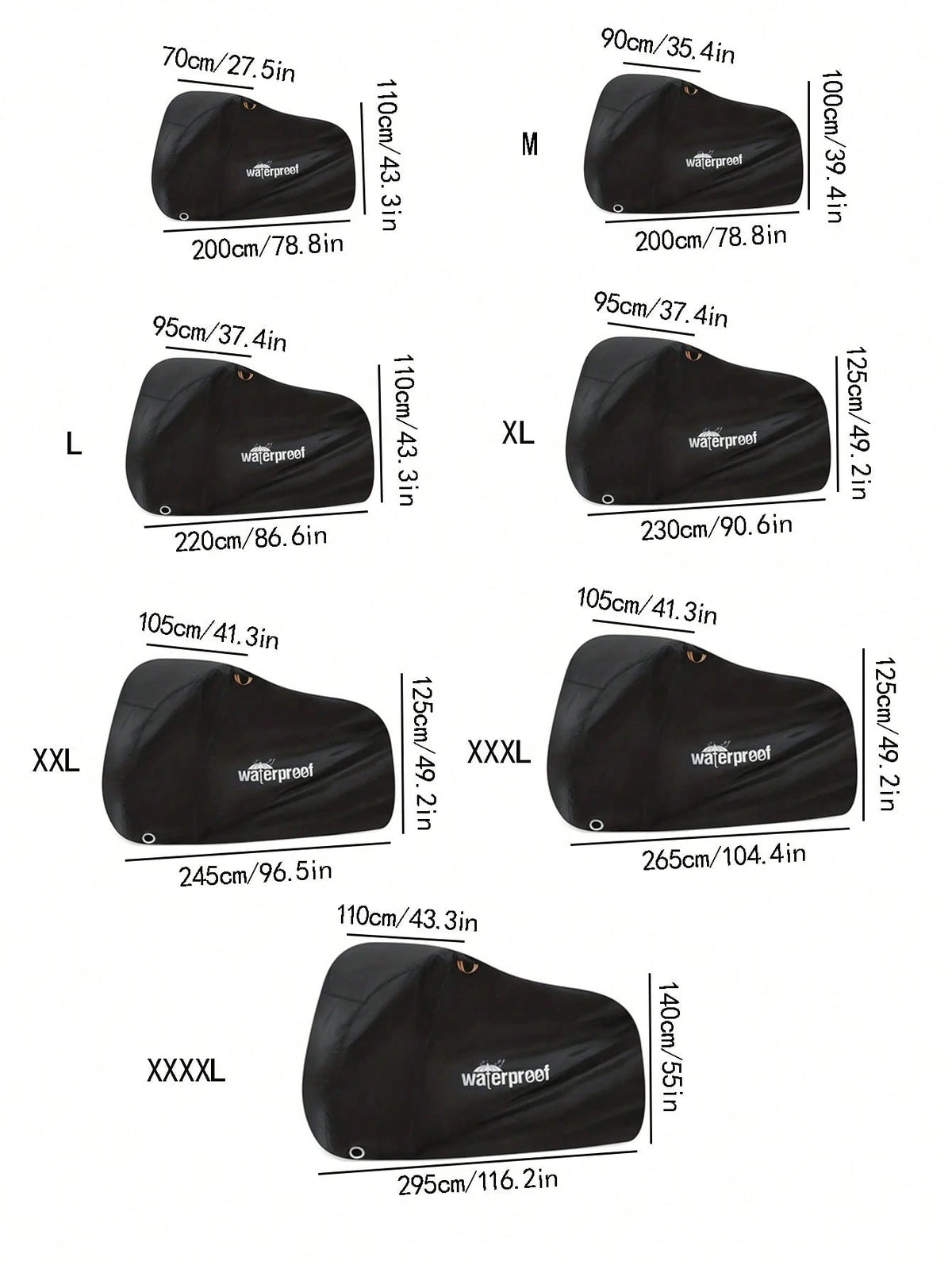 1pc Waterproof Bike Cover For 1-2 Bikes- Protect Your Mountain, Road, Or Electric Bike From Rain, Sun, And Dust