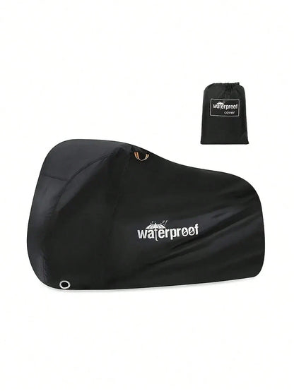 1pc Waterproof Bike Cover For 1-2 Bikes- Protect Your Mountain, Road, Or Electric Bike From Rain, Sun, And Dust
