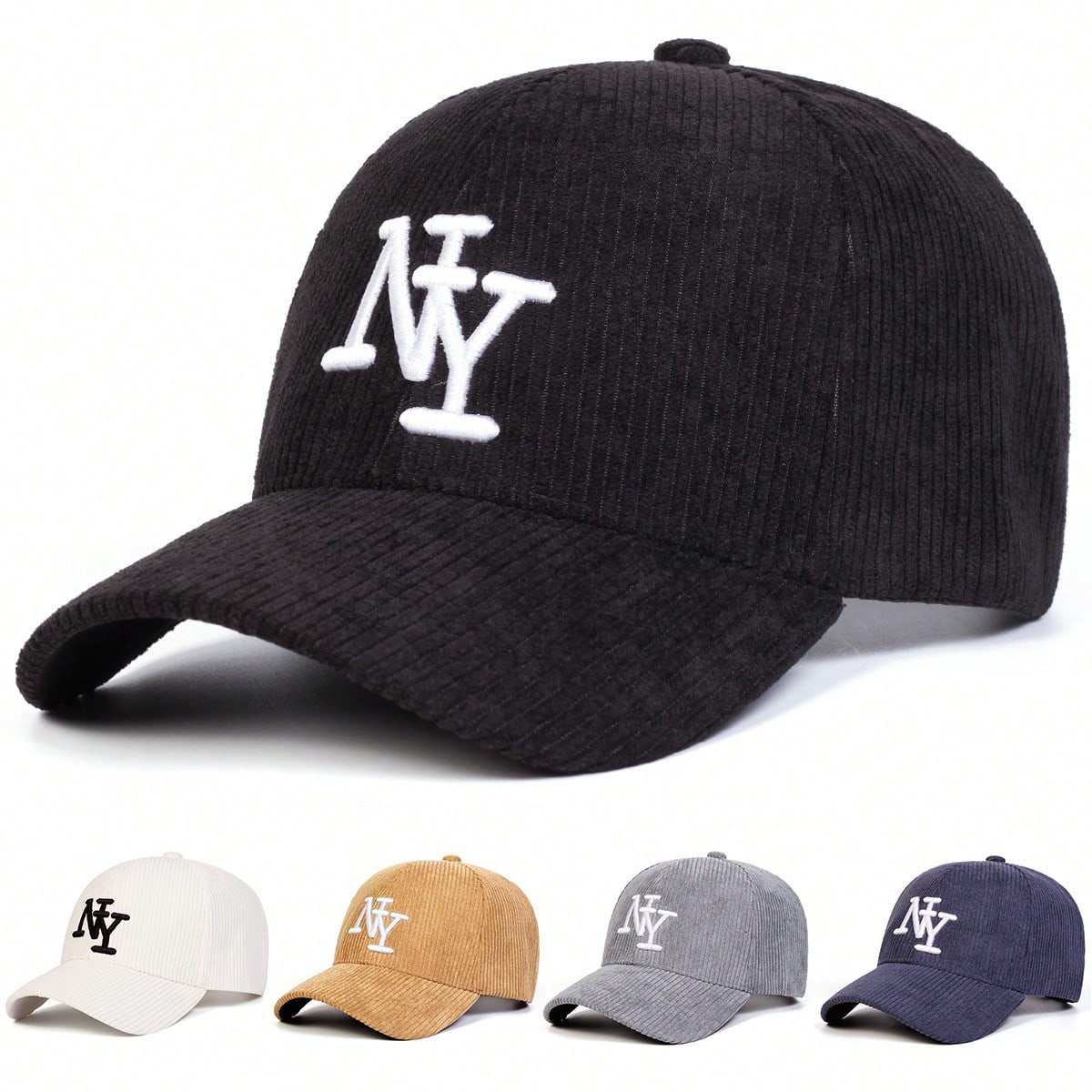 1pc Women's NY Leopard Letter Embroidered Baseball Cap, Casual Street Fashion Hat For Spring, Autumn Season, Traveling, Vacation, Beach