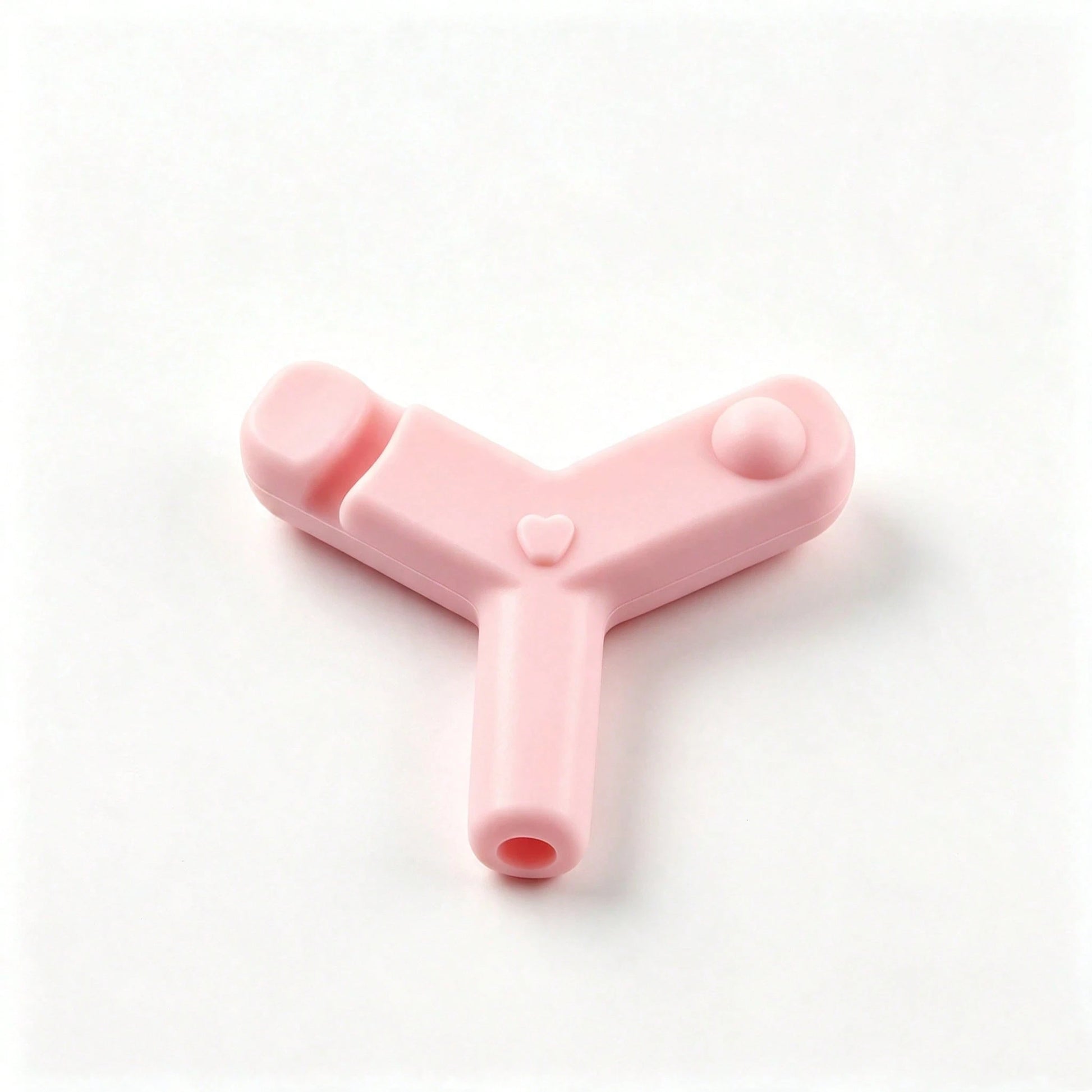 1pc Y-Shaped Silicone Facial Muscle Exerciser, Suitable For Men And Women Daily Facial Muscle Training