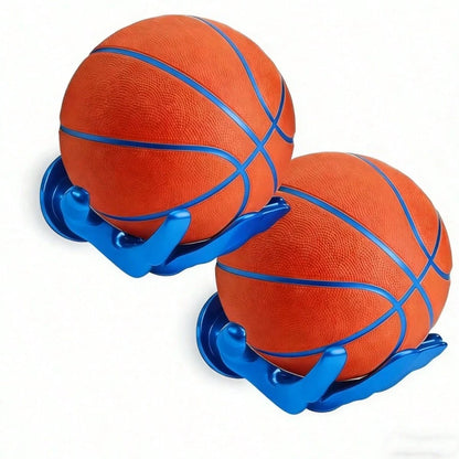 1PCS Wall-Mounted Ball Storage Rack Display Stand, Handcrafted Ball Rack Storage With Screws, Wall-Mounted Handheld Display Rack Suitable For Basketballs, Soccer Balls, Volleyballs, Saves Storage Spac