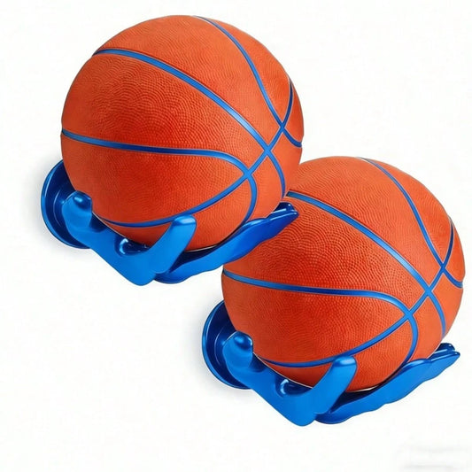 1PCS Wall-Mounted Ball Storage Rack Display Stand, Handcrafted Ball Rack Storage With Screws, Wall-Mounted Handheld Display Rack Suitable For Basketballs, Soccer Balls, Volleyballs, Saves Storage Spac