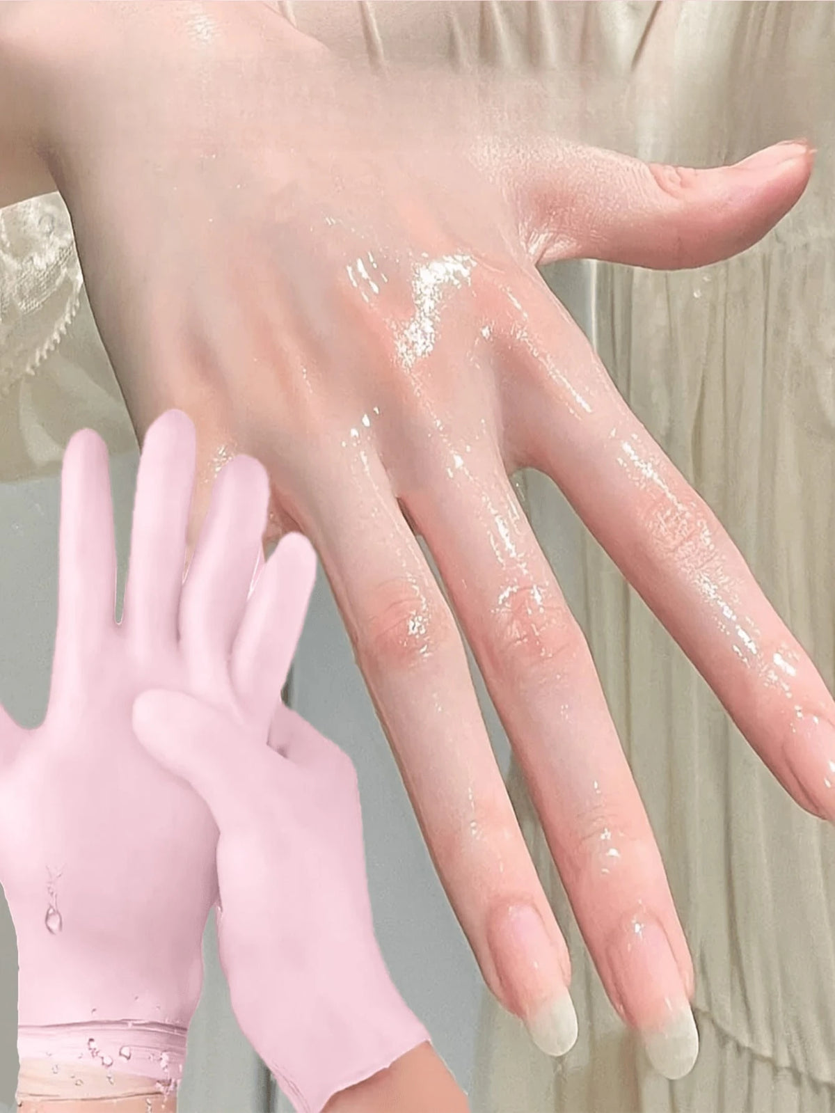 1Set Hand And Foot Care Tools( Gloves+Foot Socks)/1Pair Gloves,For Dry Cracked Skin Softening Exfoliating Feet Hand Care Tools,Soft Silicone Gel,Care Tools,Hand Care,Mother's Day Gift,Gift,Travel Acce