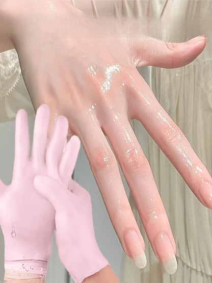 1Set Hand And Foot Care Tools( Gloves+Foot Socks)/1Pair Gloves,For Dry Cracked Skin Softening Exfoliating Feet Hand Care Tools,Soft Silicone Gel,Care Tools,Hand Care,Mother's Day Gift,Gift,Travel Acce