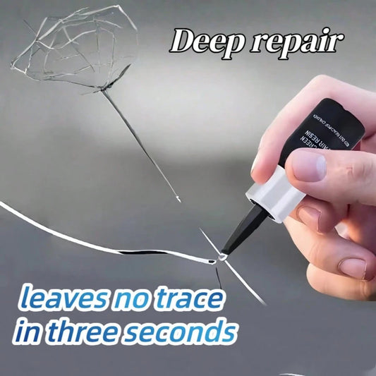 1Set Windshield Crack Repair Kit Complete Repair Kit For Chips And Cracks Automotive Windshield Repair Tool Repair For Car And Truck Windshields