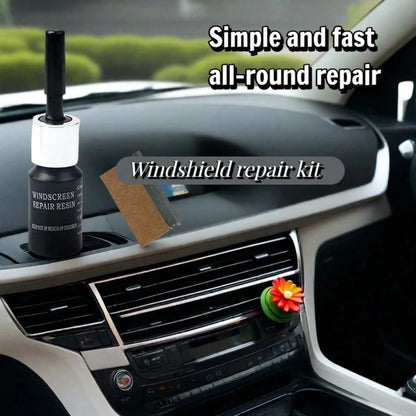 1Set Windshield Crack Repair Kit Complete Repair Kit For Chips And Cracks Automotive Windshield Repair Tool Repair For Car And Truck Windshields