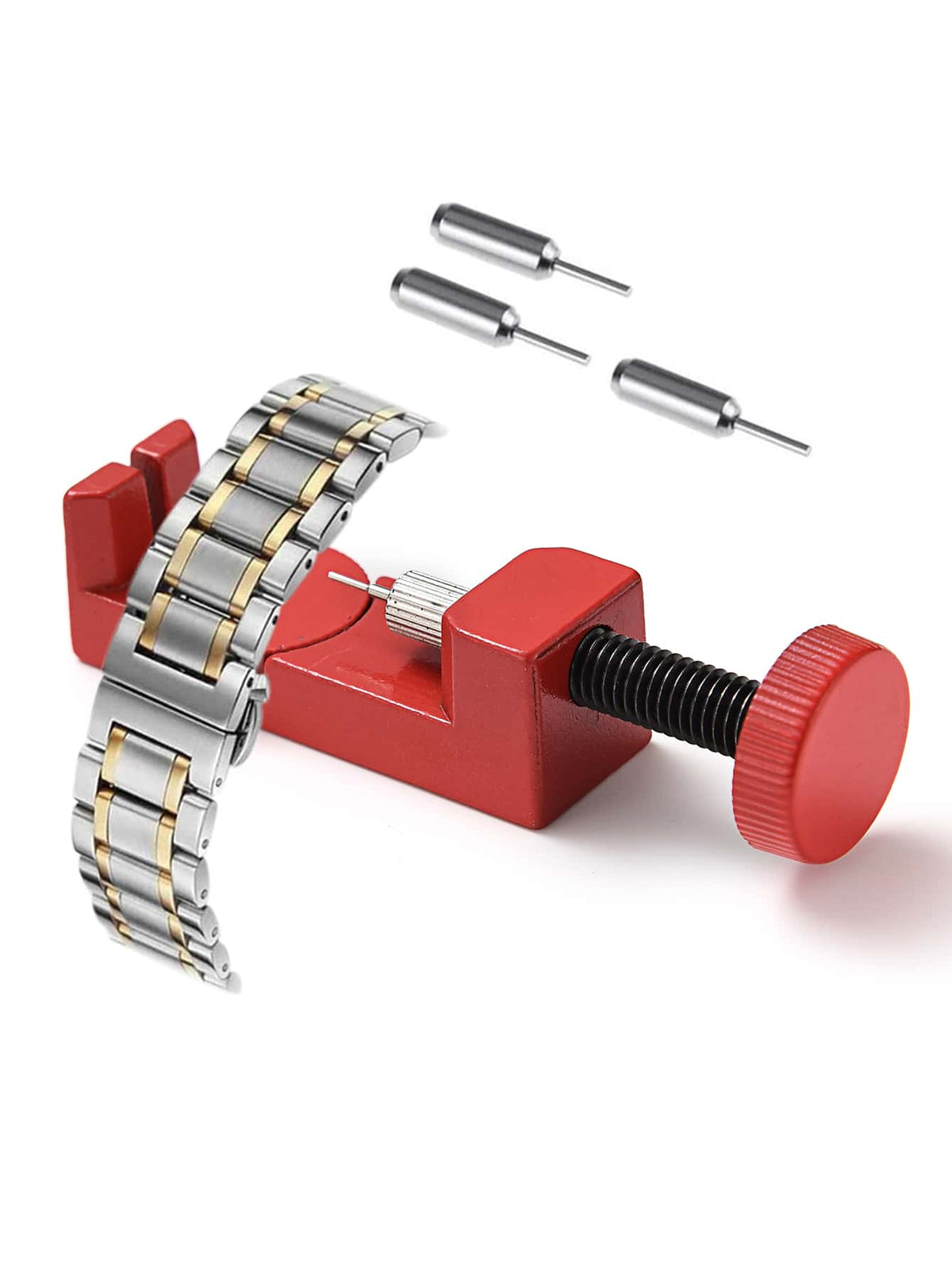 2/1pc Metal Adjustable Height Watch Band Remover Tool Mixed Set