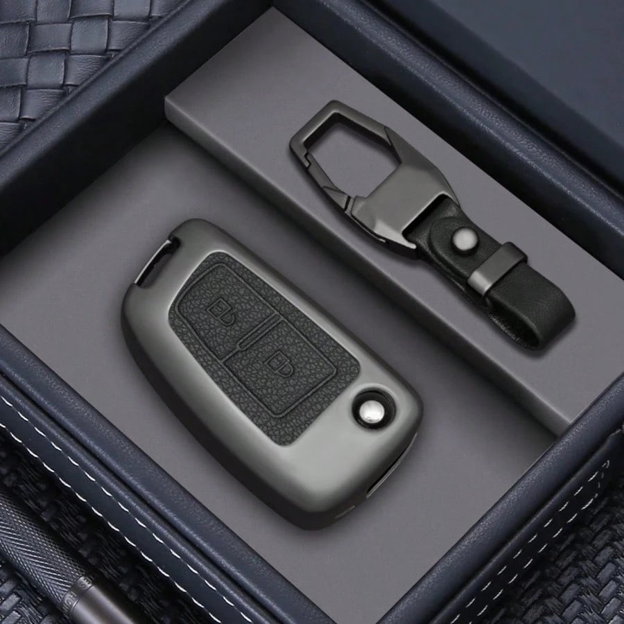 2/3 Buttons For Nissan1 Qashqai J11 X-Trail X Trail T32 Juke Tiida Micra Murano Pulsar Altima Maxima Rogue Keychain Holder Protect Accessories Alloy Car Key Case Cover