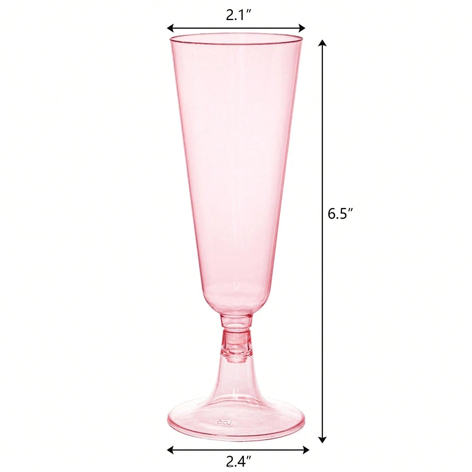 20/10pcs Pink Champagne Cups, Perfect For Wedding Season Themed Parties And Desserts, Suitable For Mousse, Pudding And Ice Cream. Ideal For Weddings, Parties, Birthdays And Graduation Ceremonies, Thes