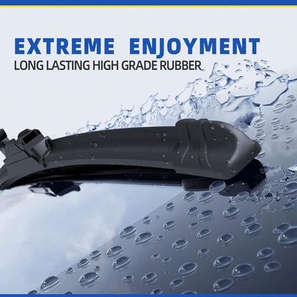 20 Inch Premium All Season Automotive Front Windshield Natural Rubber Wiper Blades (2 Pack)