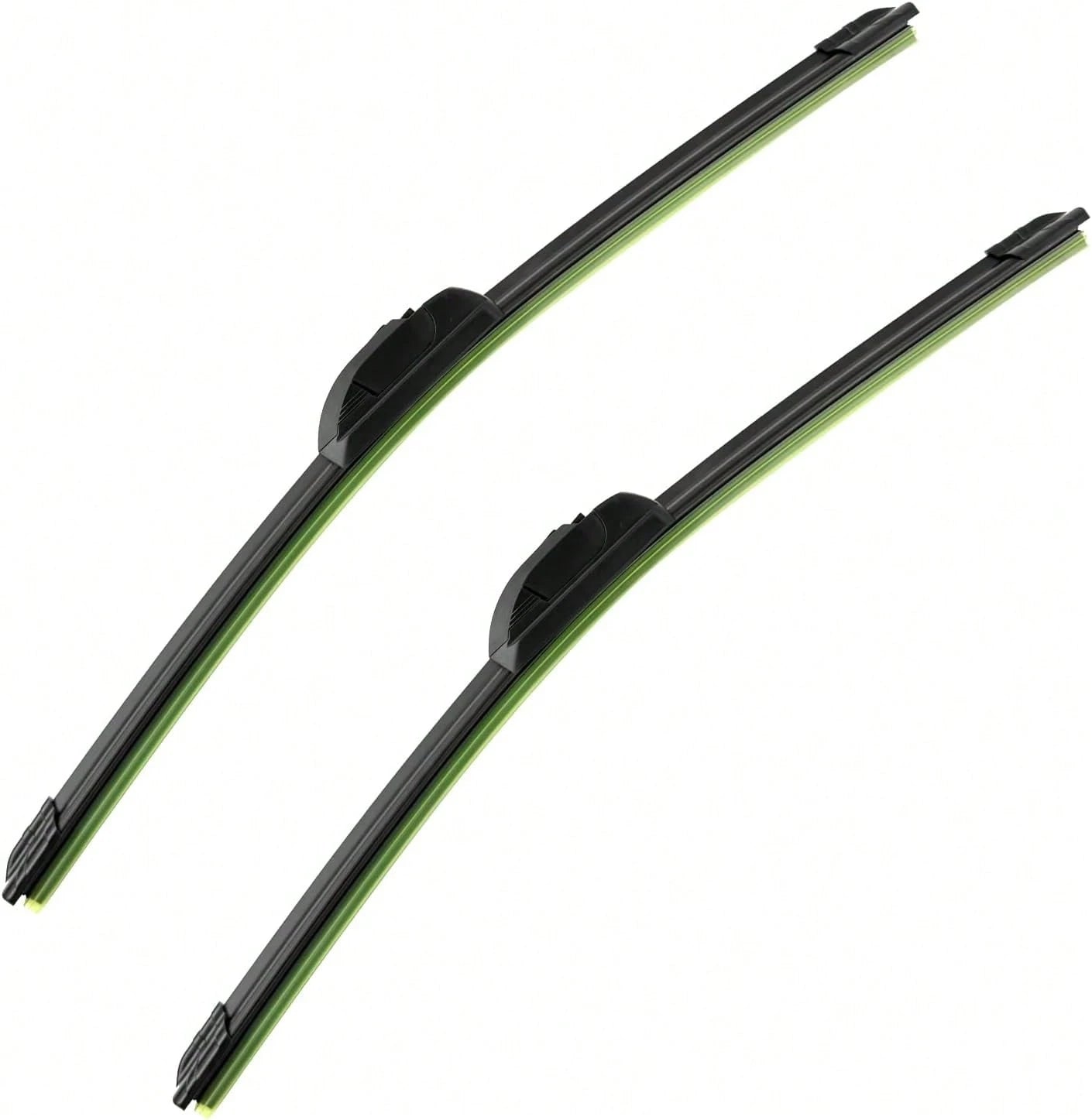 20 Inch Premium All Season Automotive Front Windshield Natural Rubber Wiper Blades (2 Pack)
