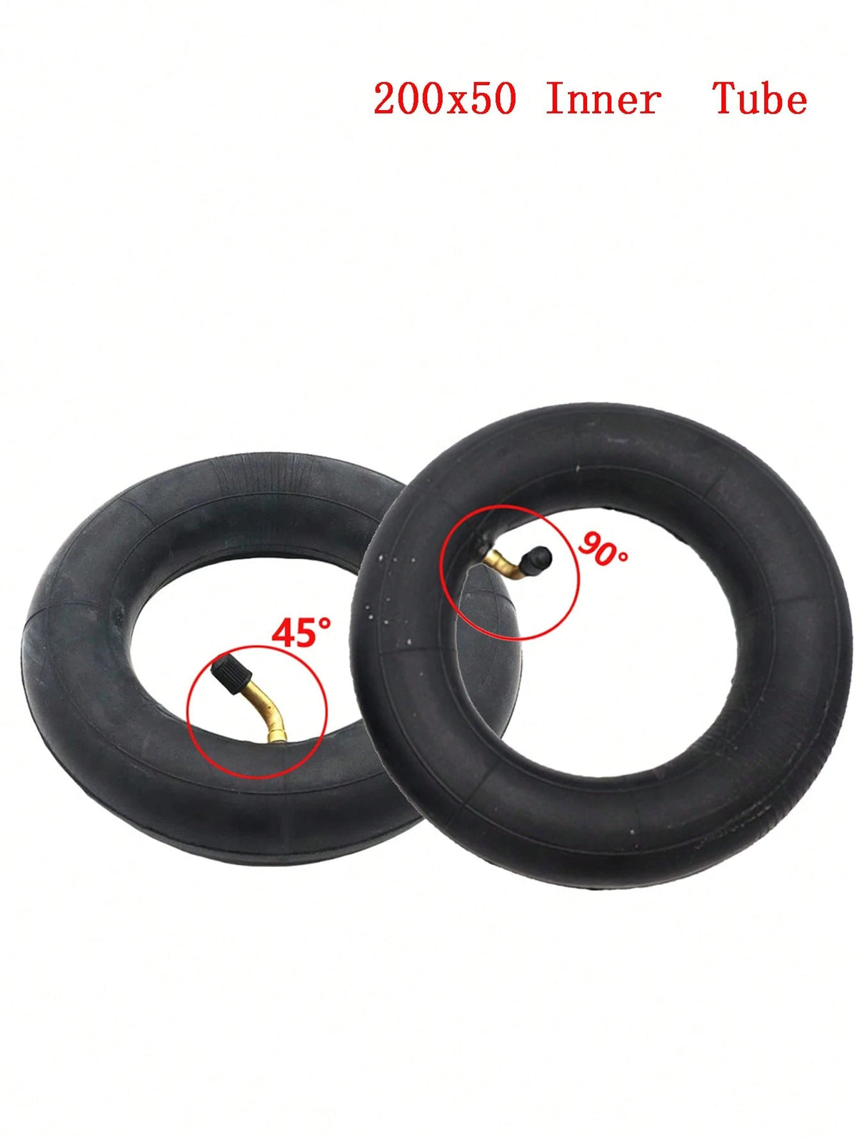 200x50 Butyl Inner Tube For 8 Inch Electric Scooter Front And Rear Wheels, 200*50 Inner Tube Replacement Part
