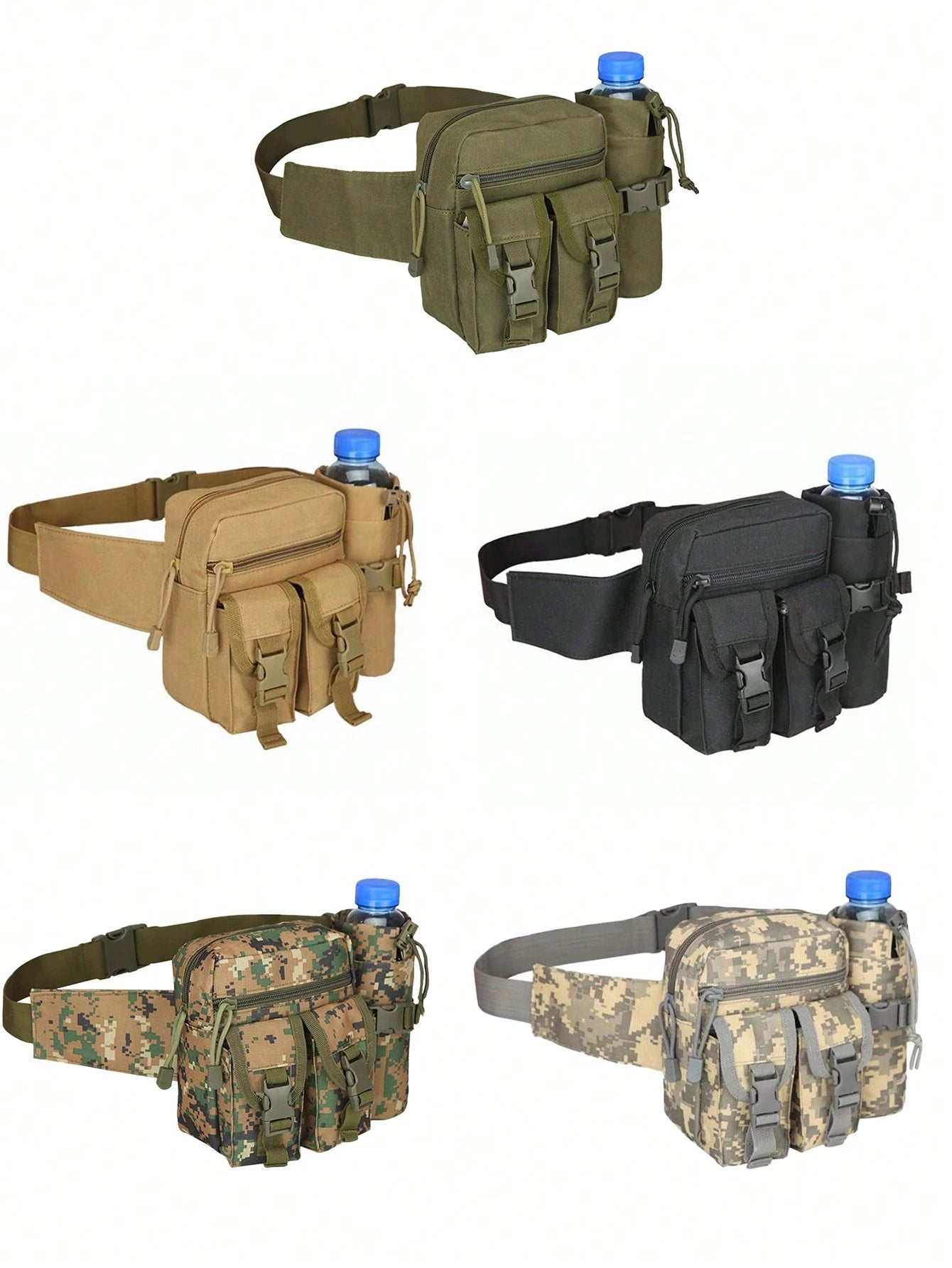 2025 Nylon Casual Fanny Pack For Men, New Sports Waist Bag, Minimalist & Versatile Design Belt Bag For Men Pouch Phone Bag, Valentines Gifts, Thigh Bag, Camping, Holiday Essential, Camping, Hiking Ba