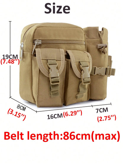 2025 Nylon Casual Fanny Pack For Men, New Sports Waist Bag, Minimalist & Versatile Design Belt Bag For Men Pouch Phone Bag, Valentines Gifts, Thigh Bag, Camping, Holiday Essential, Camping, Hiking Ba