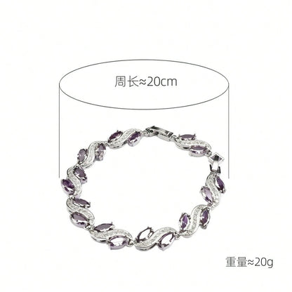 2026 Hot-Selling New Model Fashionable Sparkling Bracelet, Versatile And Elegant Jewelry, Simple Bracelet, Fashion Accessory/Luxury