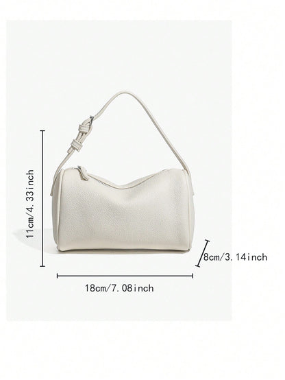 2026 New Cute Mini Crossbody Bag, Women's Shoulder Bag, Bowling Bag, Fashionable And Simple Commuting Bag, Daily Travel Charm Versatile Small Bag
